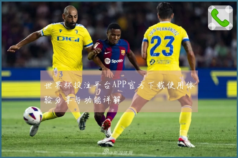世界杯投注平台APP官方下载使用体验分享与功能详解